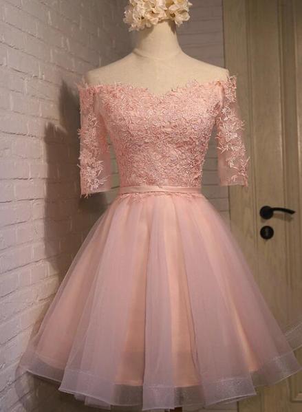 Lovely White Graduation Dresses, Short Party Dress, Adorable Short Formal Dress Lovely White Graduation Dresses, Short Party Dress, Adorable Short Formal Dress