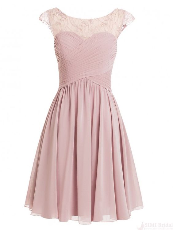 Charming Prom Dress, Elegant Prom Dresses, Beaded Party Dress, Short Homecoming Dress