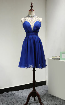 Short Prom Dress,royal Blue Prom Dresses,party Dress