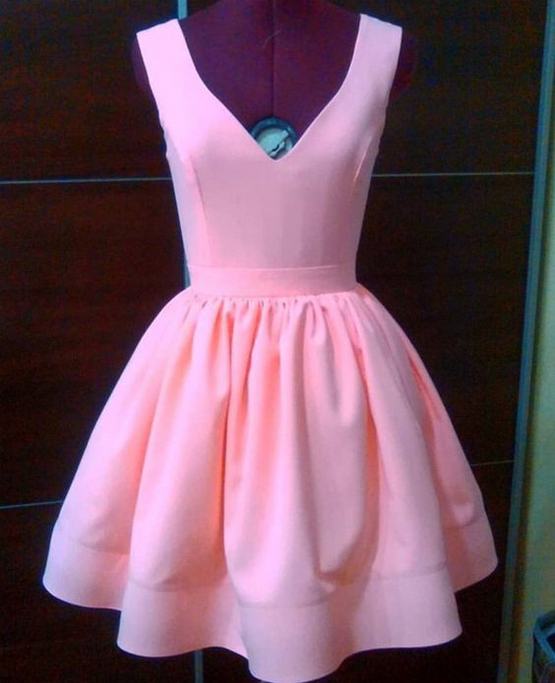 Cute Homecoming Dresses,short Homecoming Dresses,cute Prom Dresses,pink Homecoming Dress