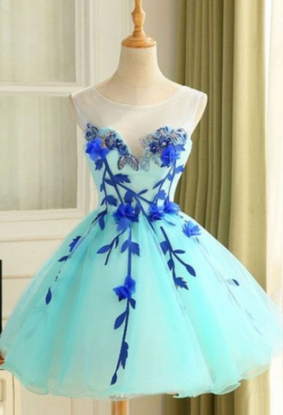 light blue homecoming dresses 2025 A-Line V Neck Light Blue Short Homecoming Dresses Sky Blue / 00 main image 0
