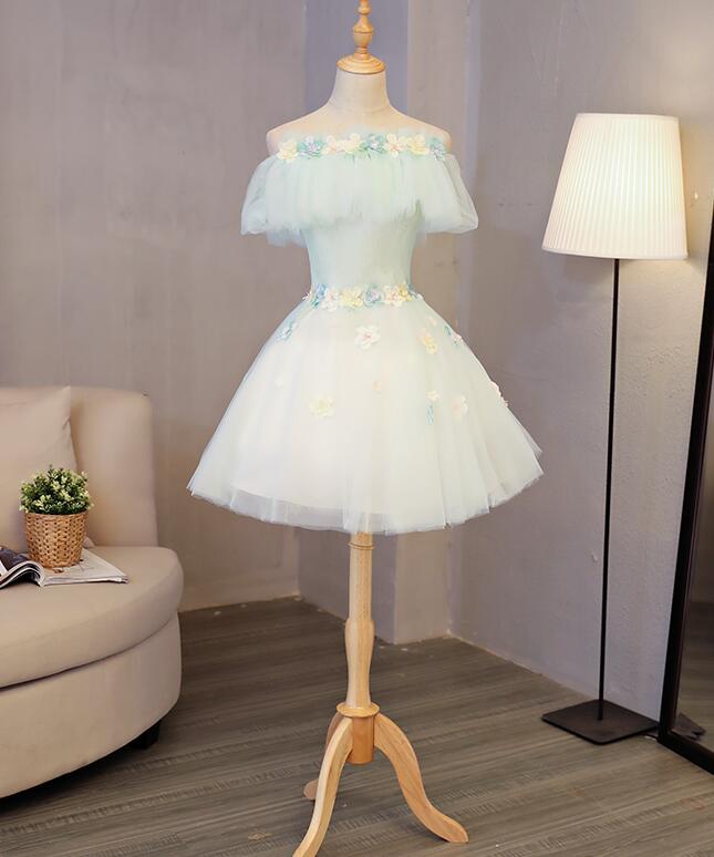 Elegant Sweetheart Knee Length Tulle Formal Homecoming Dress, Beautiful Short Dress, Banquet Party Dress