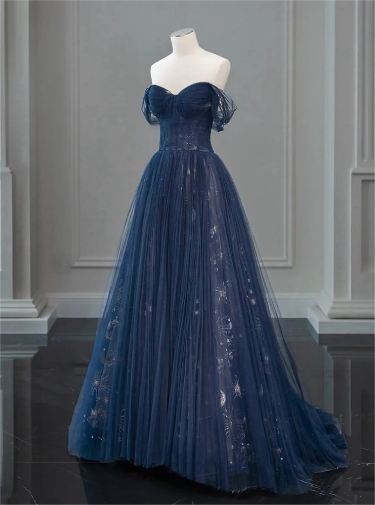 blue dress for baby girl OC021