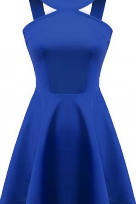 Simple Homecoming Dresses,a-line Homecoming Dresses,royal Blue Homecoming Dresses,short Prom Dresses,party Dresses