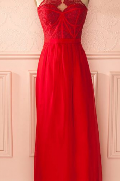 Prom Dresses,evening Dress,red Prom Dresses,charming Evening Dress, Prom Gowns,lace Prom Dresses