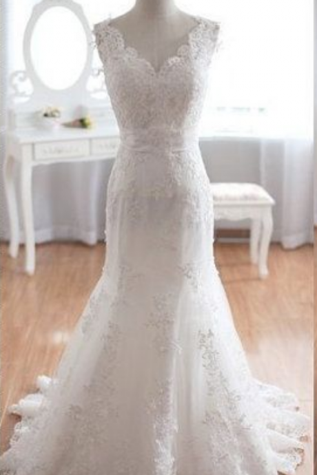  Newest Real Made Wedding Dresses,Lace Wedding Dresses, Backless Wedding Dress,Wedding Dresses, Dresses For Wedding