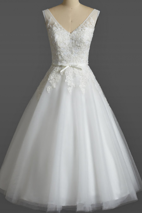 Short Wedding Dress,lace Wedding Dresses