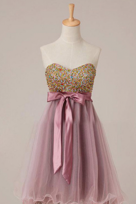  Sweetheart Homecoming Dresses,Mini Short Prom Dress Party Dress