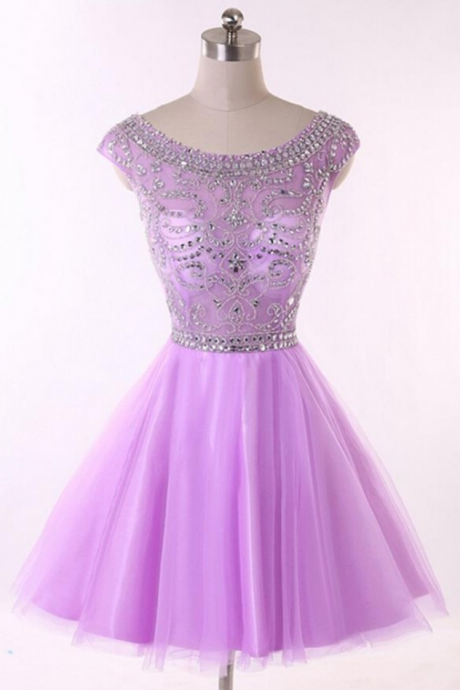 Elegant Homecoming Dress, Purple Homecoming Dress,wedding Party Dress,homecoming Dresses