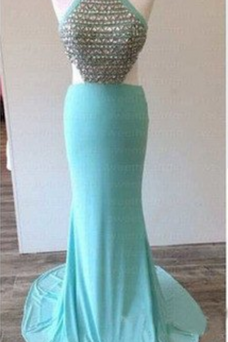 Blue Prom Dresses,backless Prom Dress,prom Dresses,sexy Prom Dresses,charming Prom Dress