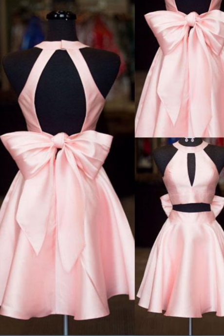  Pretty Pink Homecoming Dress,Short Prom Dresses,Cocktail Dress,Homecoming Dress,Graduation Dress,Party Dress,Short Homecoming Dress