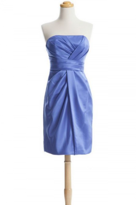 Short Homecoming Dress Short/mini Hem Sleeveless Zipper For Homecoming Dresses