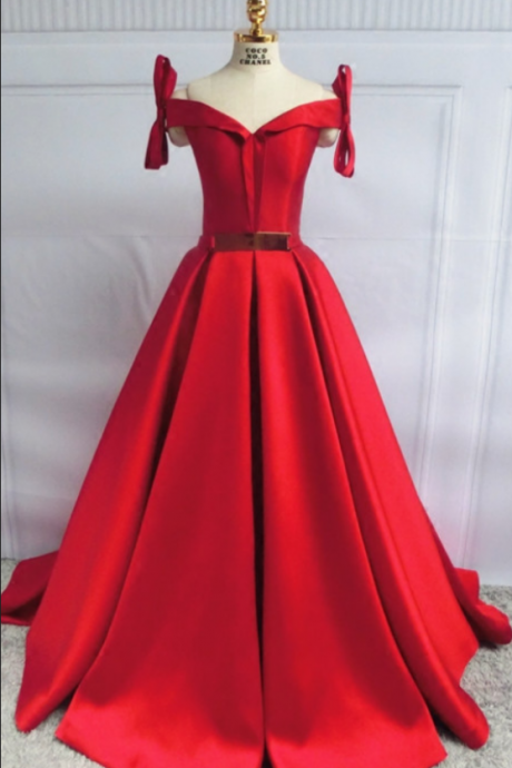 Red Homecoming Dress,Elegant Homecoming Dresses,Vintage Prom Dress,Long Prom Dresses