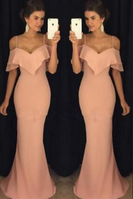  Gorgeous Simple Chiffon Prom Dresses,Cheap Prom Dress, Mermaid Prom Dress,Spaghetti-Strap Prom Dresses,Sweetheart Evening Dress,Charming Prom Dress,Simple Prom Dresses
