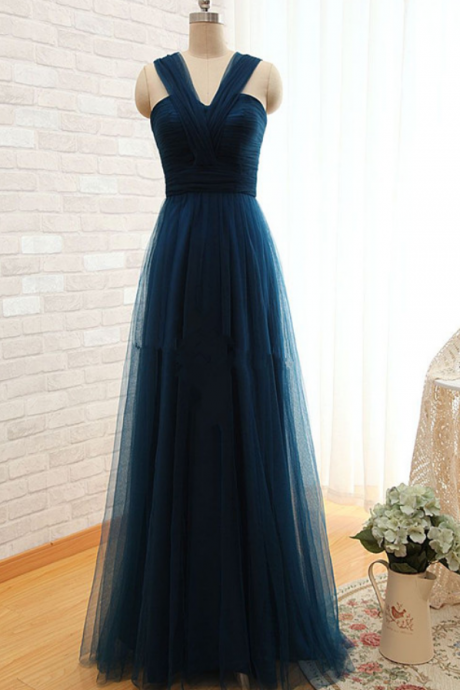 Prom Dresses,evening Dress,prom Dresses,elegant Sleeveless Evening Dress Long Tulle Floor Length
