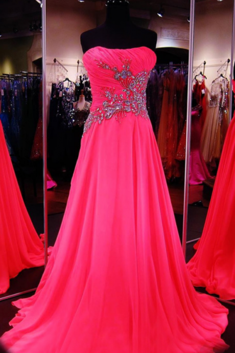  Hot Pink Prom Dress,Formal Dress,Prom Dress Sweetheart,Prom Gown,Prom Dress Long,Homecoming Dress Long, 8th Grade Prom Dress,Holiday Dress,Evening Dress Hot Pink, Long Evening Dress,Graduation Dress, Cocktail Dress, Party Dress