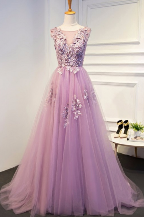 Purple Evening Dresses Long Plus Size Tulle Prom Lace Up Beaded Gown Vestido De Festa Elie Saab Dress Abendkleider