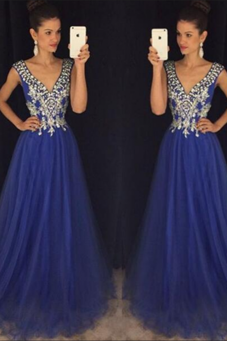 Royal Blue Prom Dresses,royal Blue Prom Gowns,prom Dresses , Party Dresses ,long Prom Gown,prom Dress,sparkle Evening Gown,sparkly Party Gowns