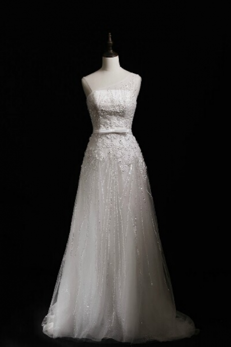 Charming Prom Dress,long Prom Dresses,beading Prom Dress,formal Evening Dress