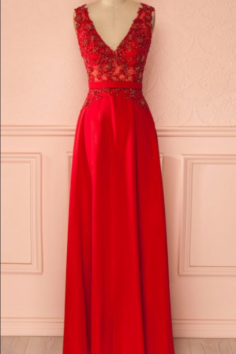 Red Prom Dresses,chiffon Evening Dress,chiffon Prom Dress,backless Prom Dresses,charming Prom Gown, Prom Dress,open Back Evening Gowns For Teens