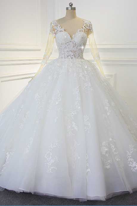  Luxury Shinny Beading Bling Bling Wedding Dress Actual Photos Sexy Transparent Bodice Bridal Dress 