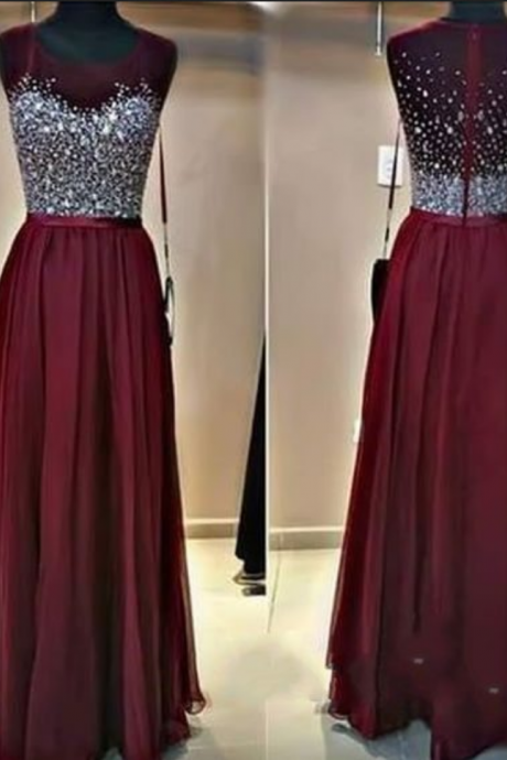 Prom Dresses,evening Dress,party Dresses,burgundy Prom Dresses,wine Red Prom Dress, Prom Dress,wine Red Prom Dresses,slit Formal Gown,simple