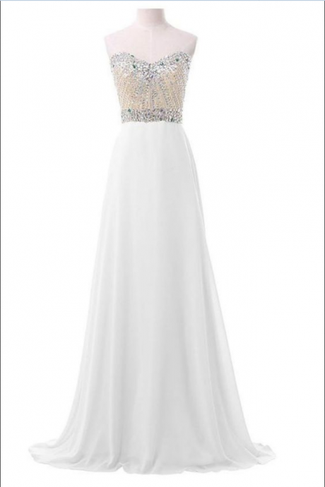 Elegant Formal Dress,beaded Prom Dress,a Line Prom Dress,fashion Prom Dress,sexy Party Dress, Evening Dress