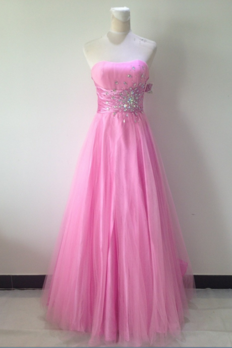 Long Prom Dress,tulle And Stain Prom Dress Ball Gown, Formal Evening Gowns, Graduation Dress,homecoming Dress,wedding Guest Prom Gowns, Formal