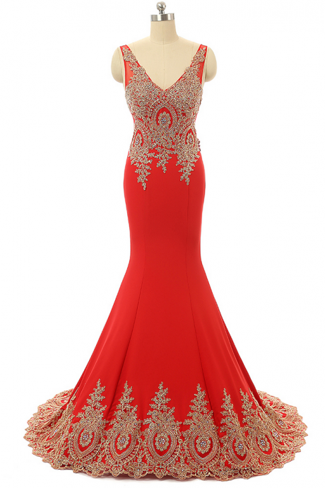 African Prom Dresses,mermaid Evening Dresses Arabic,v Neck Formal Dress,party Gowns