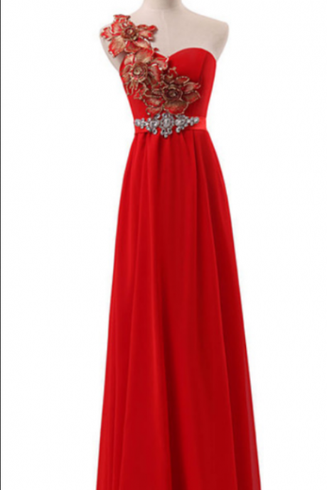 The Red Ball Gown Was A Formal Evening Dress Ball Gown