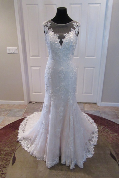 Wedding Dress,lace Wedding Dresses,white Bridal Dress