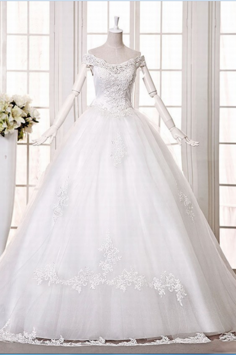 High Quality Bride Dress Charming Wedding Dress Prom Bridal Gown