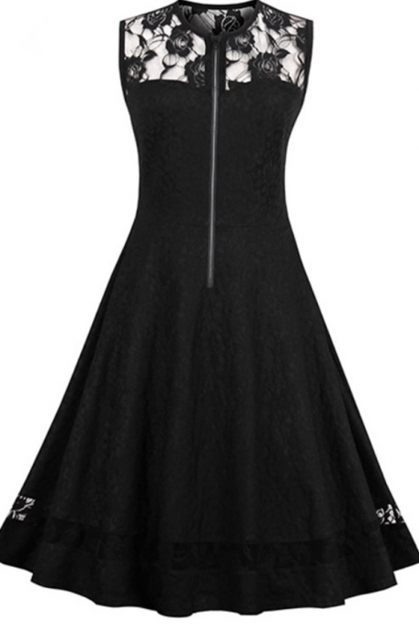 A Cocktail Of Cocktail Dress! O Black Dress Sleeveless Neck Line Long Knee Shot Without Expensive Formal Brief Paragraph Cocktail Party