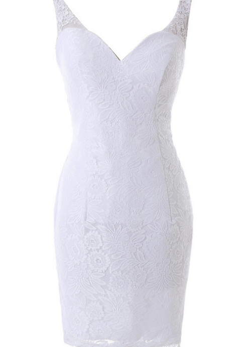 Short White Dress Baile Straps Pearl, Back Open Cocktail Dress Silk Homecoming Dresses Mini Skirt Of Foil