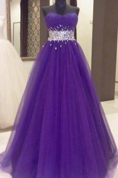 Robe Ceremonie Fille 2016 Elegant Sweetheart A-line Tulle Long Evening Dresses For Women Backless Prom Gown Robe De Soiree,