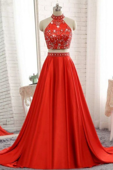 A Satin cloth Long Prom Dress,Black Long Prom Dress,Red Prom Dress