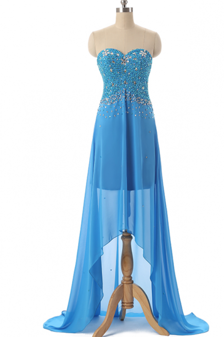  Sweetheart Prom Dresses,Beaded Prom Dresses,Modest Prom Dresses ,Formal Party Dress,Evening Gowns