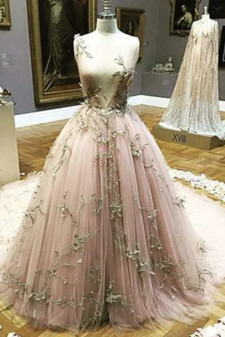 Fashion Lux Custom Made Tulle Ball Gown Prom Dresses, Formal Quinceanera Dresses
