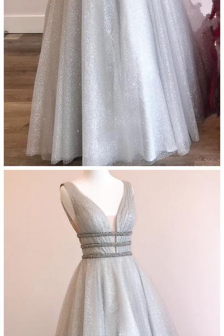 Shiny Prom Dresses Wedding Party Dresses