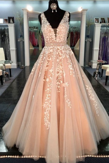 Prom Dress,prom Dresses,long Tulle Party Prom Dress,long Prom Dress, Formal Prom Dresses
