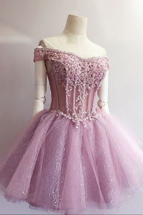 Sleeveless Lilac Homecoming Dresses Prom Party Dresses Dazzling Short A-line Princess Bandage Lace Up Dresses