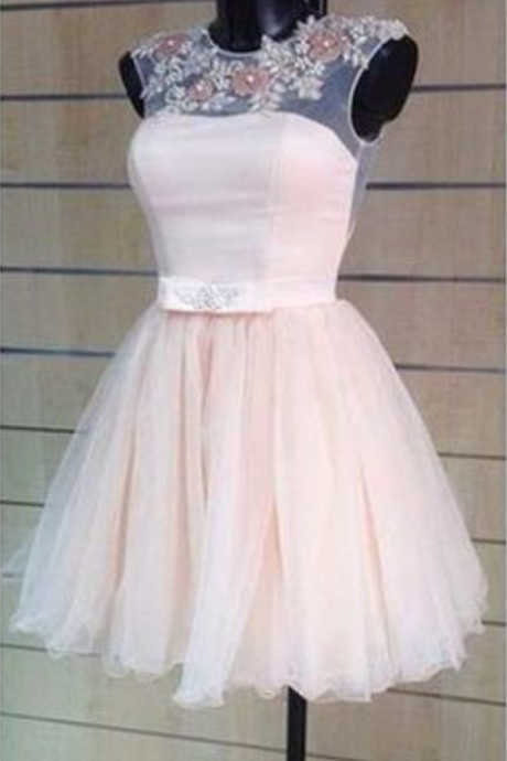 Open Back Homecoming Dress, 8th Grade Prom Dresses, Pale Pink Sexy Homecoming Dress, Short Prom Dress, Short Homecoming Dress,Junior Prom Dresses,Graduation Dresses
