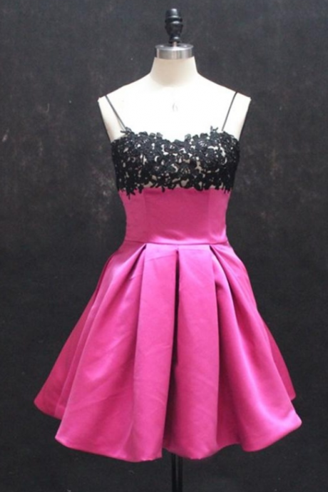 Pink Homecoming Dresses,cute Homecoming Dress,girly Short Prom Dresses,formal Cocktail Dresses