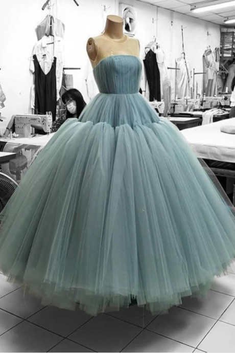 fashion evening dresses, tulle formal evening dress, sexy prom dresses