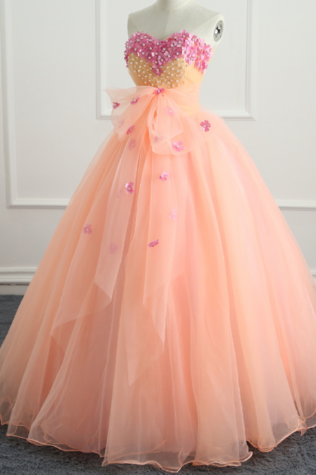 Evening Dresses Plus Size A-Line Quinceanera Dress Sparkle BeadsTulle Floor-length Sweet 16 Dress Debutante 