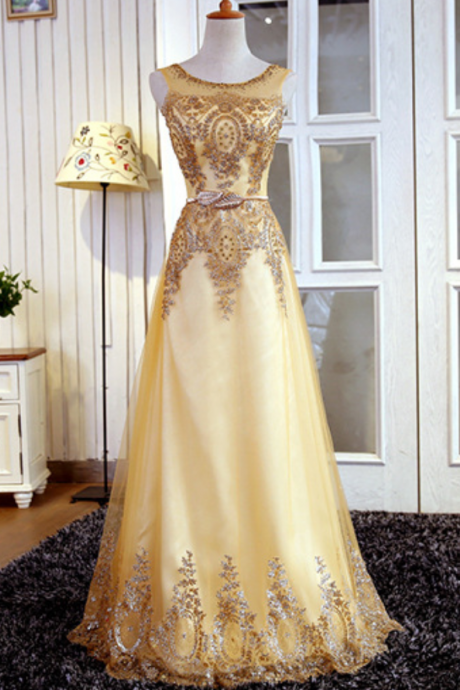 Prom Dresses,women's Long Sleeveless Annual Party Dress Evening Dress