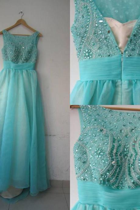 Blue Prom Dresses,organza Prom Gowns,sparkle Prom Dresses, Party Dresses,long Prom Gown,open Back Prom Dress,sparkly Evening Gowns,glitter Prom