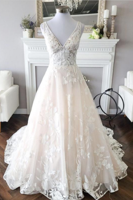 Prom dresses Elegant tulle lace ball gown dress evening dress