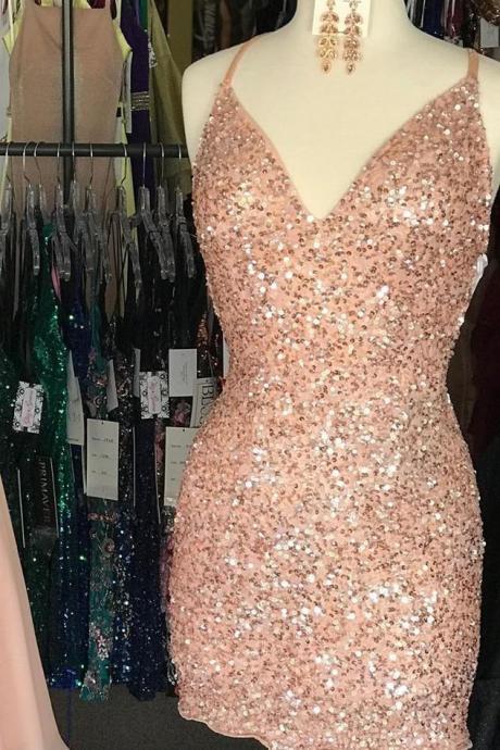 Tight Sparkle Sequins Party Dress,homecoming Dresses