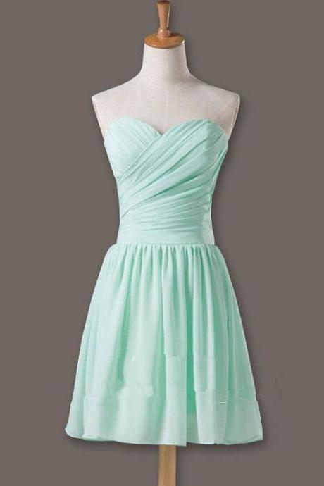 Pretty And Cute Short Simple Prom Dresses, Simple Short Prom Dresses, Graduation Dresses, Evening Dresses, Homecoming Dresses